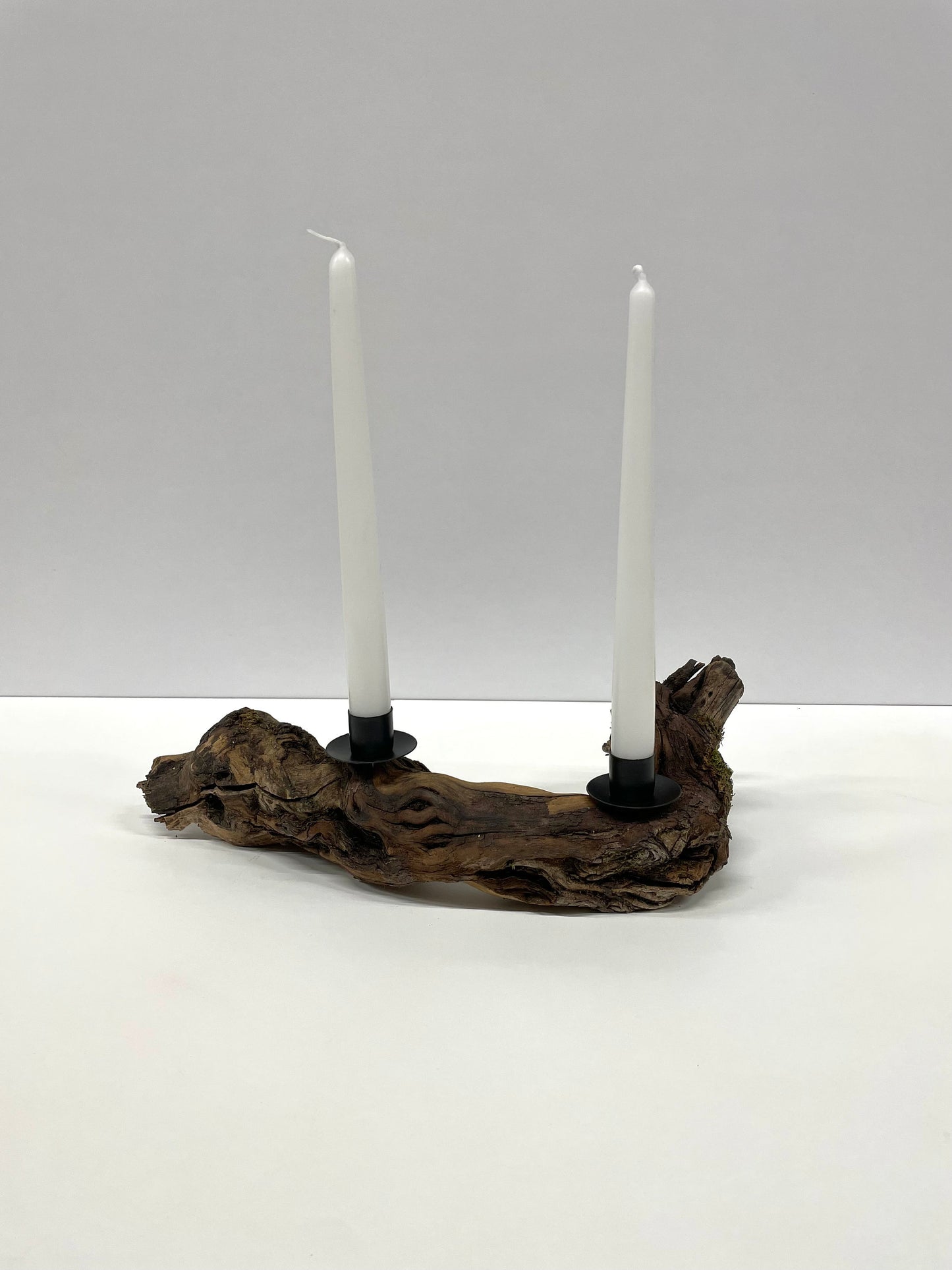 Stabkerzenhalter aus einer Weinrebe / Deko aus Holz / Dekoration für daheim / Kerzenhalter / Kerzenhalter aus Holz / Dekoration / Deko