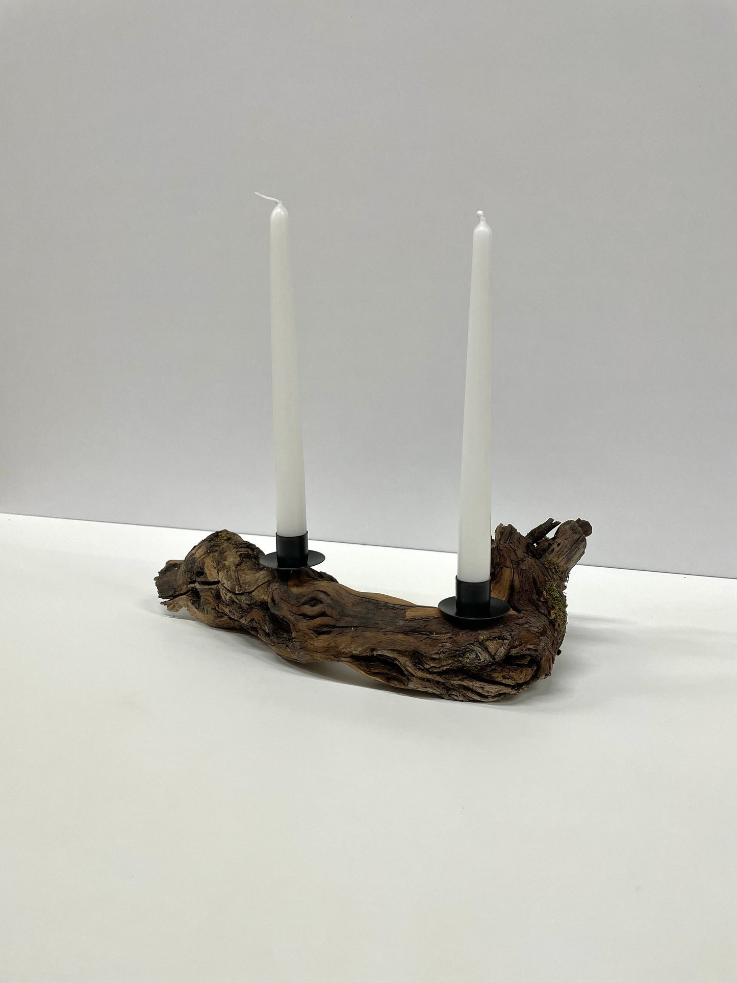 Stabkerzenhalter aus einer Weinrebe / Deko aus Holz / Dekoration für daheim / Kerzenhalter / Kerzenhalter aus Holz / Dekoration / Deko